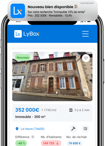 Alerte annonce immobliere